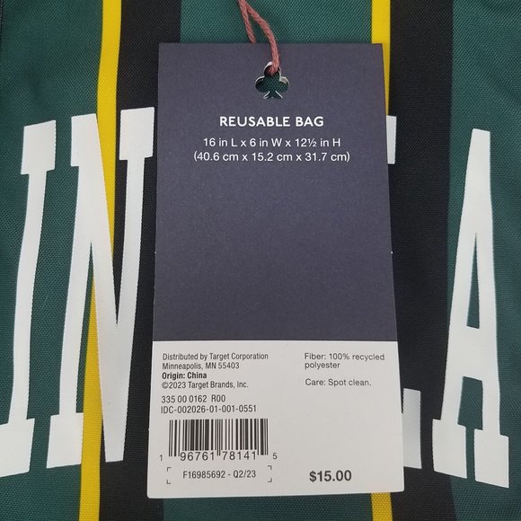 Rugby Stripe Tote Bag - Rowing Blazers x Target NEW - Picture 7 of 7